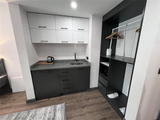 Kitchenette area accessible room