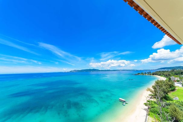 Beach from Guest Room