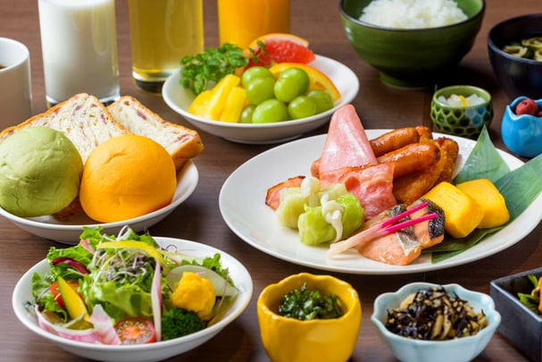 Breakfast in Restaurant