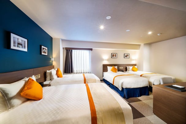 Quadruple Beds Room - Large Room