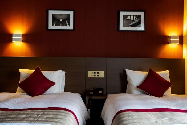 Deluxe 2 Single Beds Room - Wheel Chair access