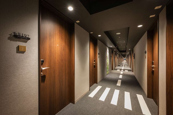 Collaboration Room - JAPAN AIRLINES × Hotel Villa Fontaine - Corridor