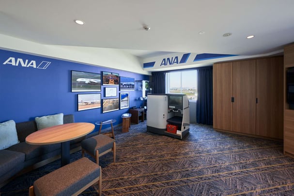 "Collaboration room" ANA B777 x Hotel Villa Fontaine