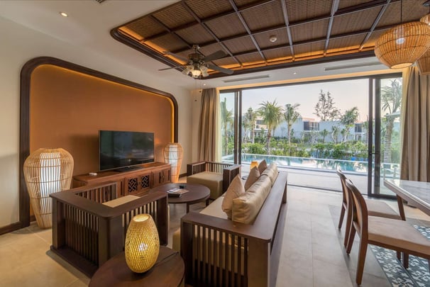 Deluxe Villa Living Room