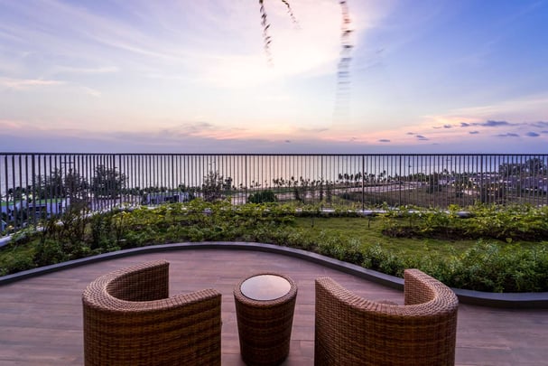 Presidential Suite balcony