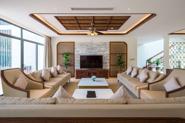 Presidential Villa Grand living room