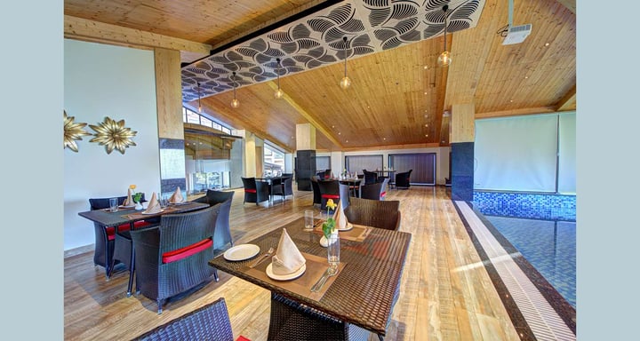 Indoor Pool Deck Area