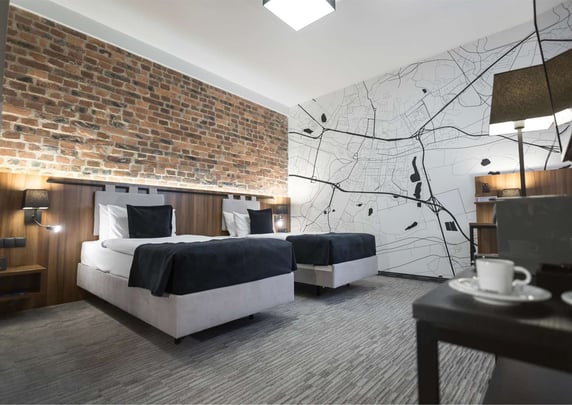 Superior room with twin beds