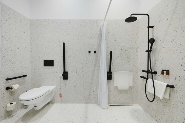 Bathroom in accessible room