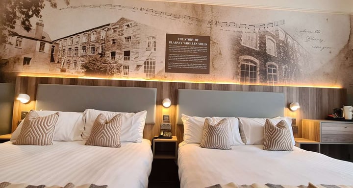 Classic 2 Double Beds Room