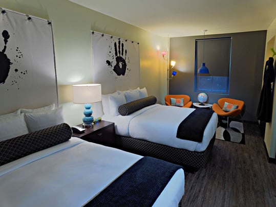 Standard 2 Queen Guestroom at ACME Hotel Company