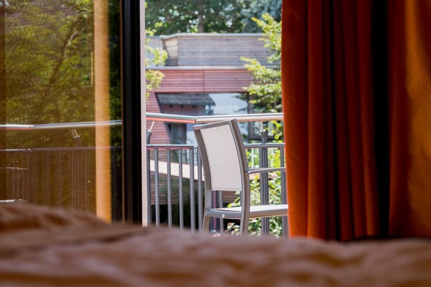 Chagall Room Balcony at Atrium Hotel Mainz