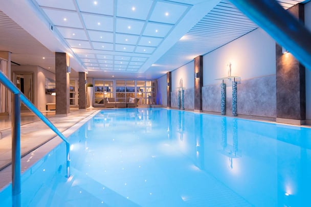 Indoor Pool at Atrium Hotel Mainz
