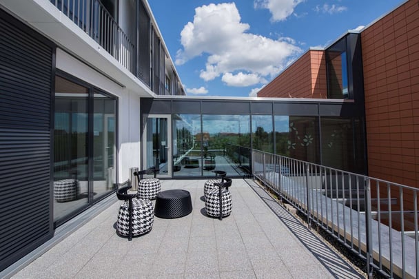 Terrasse Konferenzraum at Atrium Hotel Mainz