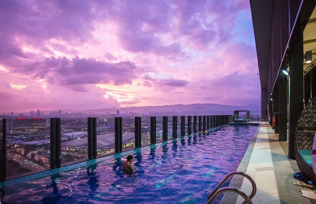 Infinity Pool at bai Hotel Cebu