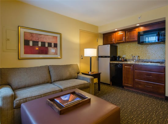 Corporate Quarter DD Kitchen Seating Area