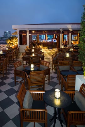 Saigon Saigon Rooftop Bar terrace