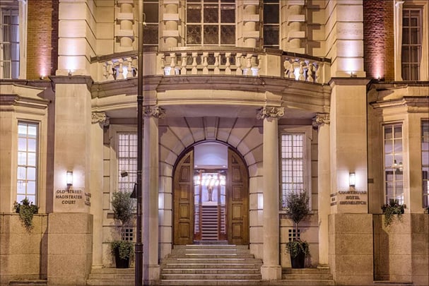 Exterior Entrance at Courthouse Hotel Shoreditch