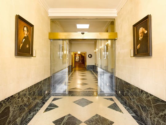 Entrance to lobby