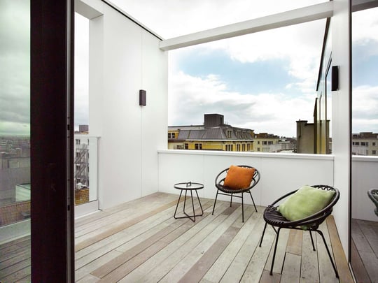 Terras apartment