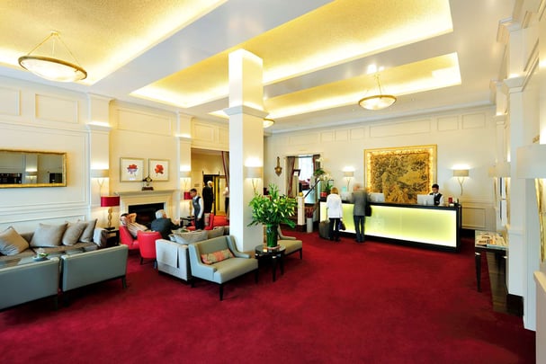 Lobby at Kastens Hotel Luisenhof Hanover
