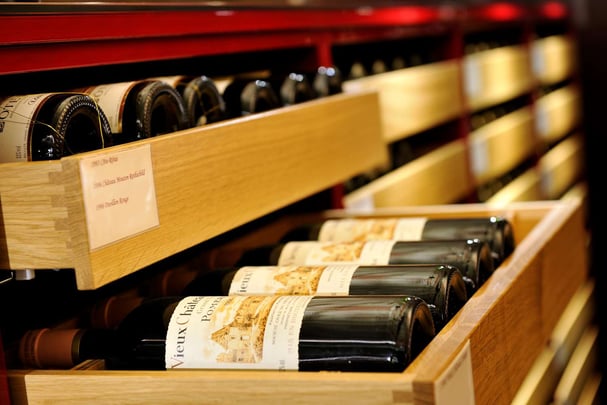 Wine at Kastens Hotel Luisenhof Hanover