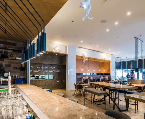 Qwerty Restaurant at Media One Hotel Dubai