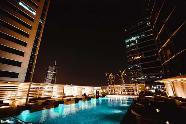 Coco Pool Bar at Media One Hotel Dubai