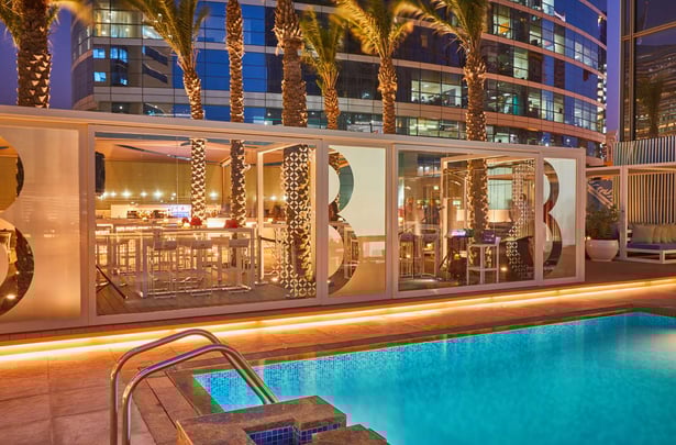 Coco Pool Bar at Media One Hotel Dubai