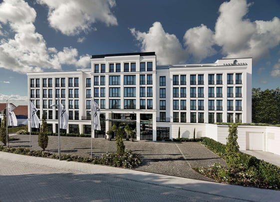 Exterior View of Parkhotel Stuttgart Messe Airport