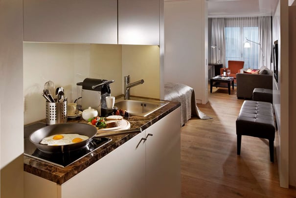 Apartments with Kitchenette at Parkhotel Stuttgart