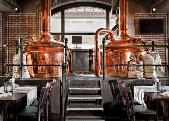 Microbrewery Restaurant Brewing Coppers