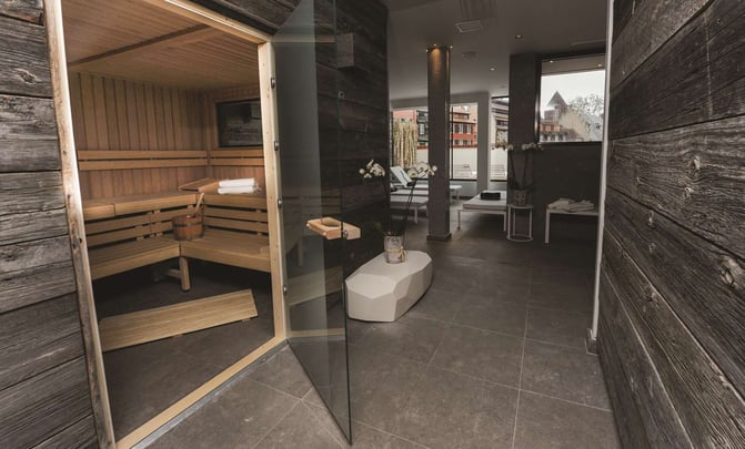 Sauna Area in the Spa