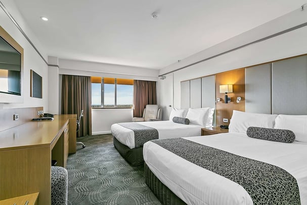 Superior Park View Twin Room at Stamford Plaza Adelaide