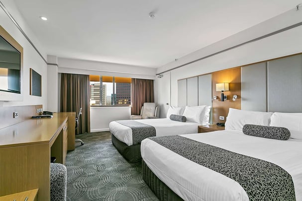 Superior Twin City View Room at Stamford Plaza Adelaide