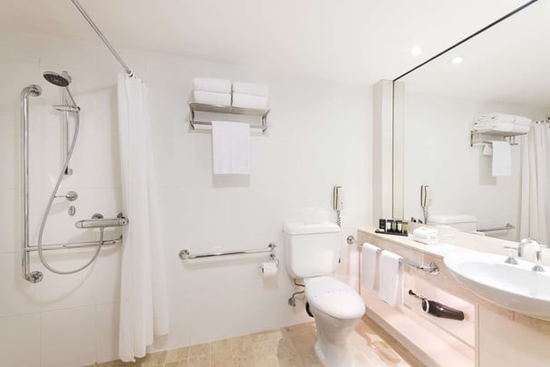 Accessible Bathroom at Stamford Plaza Adelaide