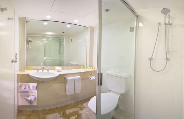 Superior Room Bathroom at Stamford Plaza Adelaide