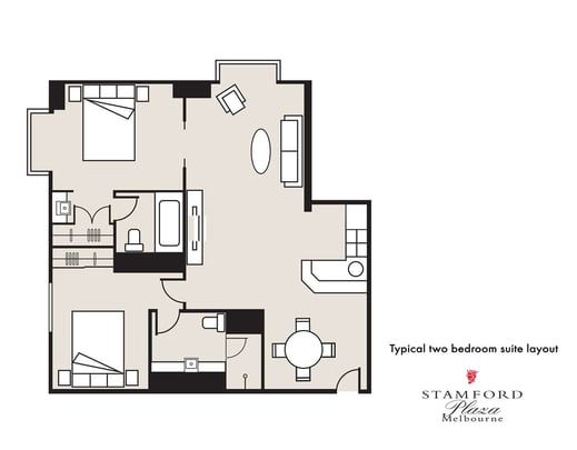 Two Bedroom Suite - Stamford Plaza Melbourne