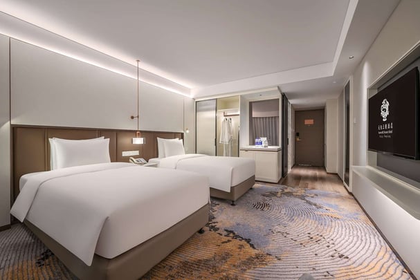 Twin Bedroom at Sunworld Dynasty Hotel Beijing