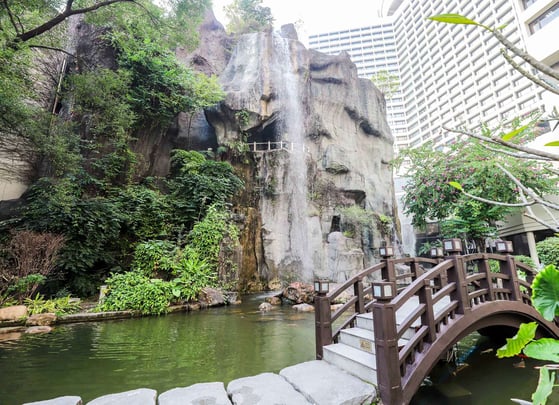 Back Garden at The Garden Hotel Guangzhou