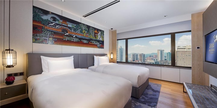 Garden 66 Twin Bed Room