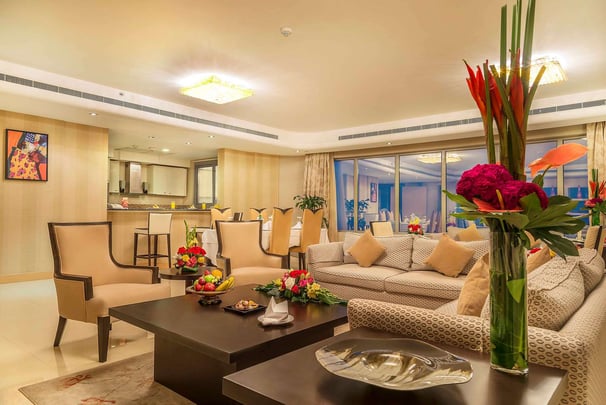Penthouse Living Room at The K Hotel Bahrain