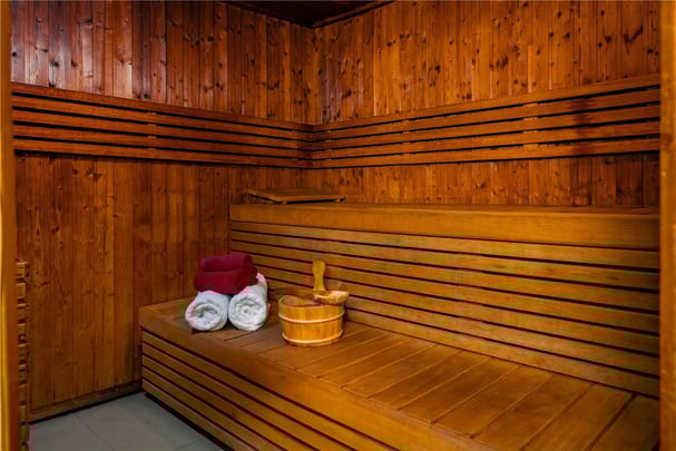 The K Fitness Club Sauna Room
