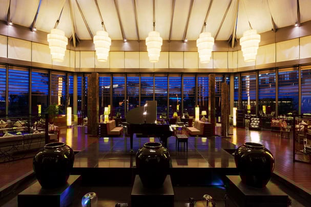 Lounge at Worldhotel Grand Dushulake Suzhou