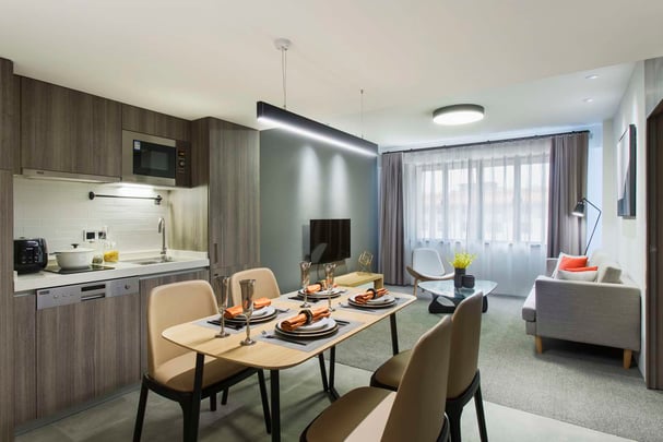 LN Residence-One Bedroom-Living Room