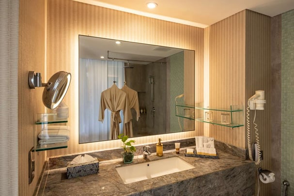 Deluxe Room Bathroom