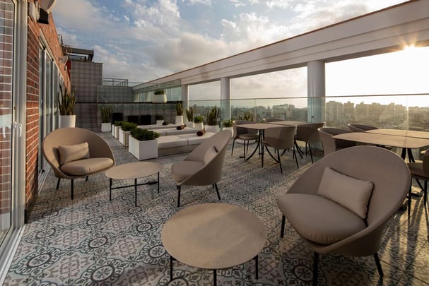 Rooftop Terrace at Casa Andina Premium San Isidro Lima