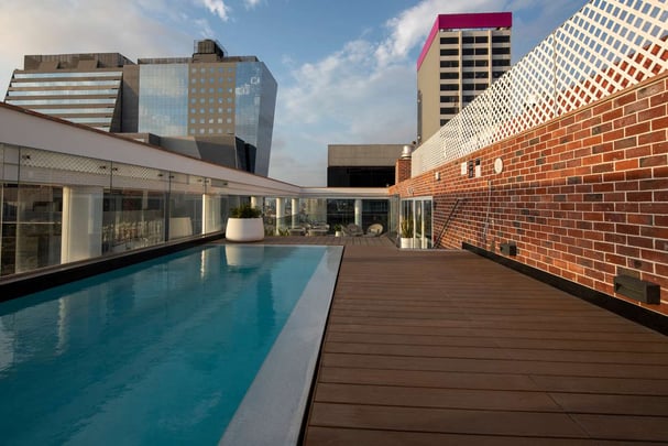 Rooftop Pool at Casa Andina Premium San Isidro Lima