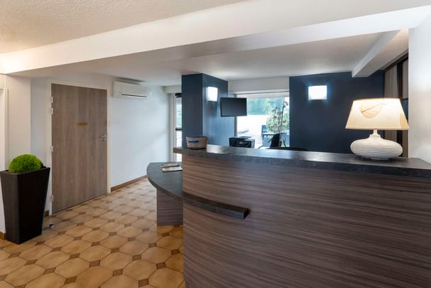 Hotel reception