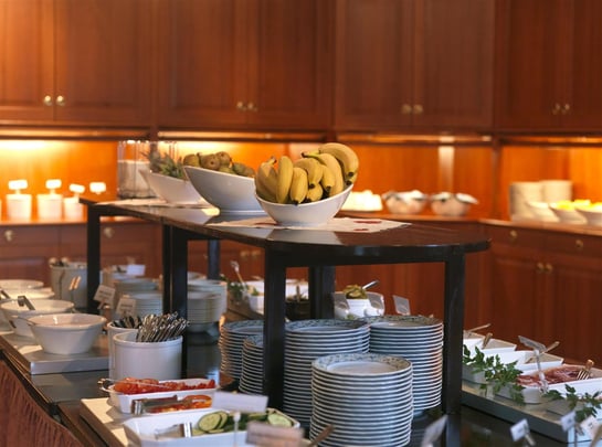 Breakfast in restaurant